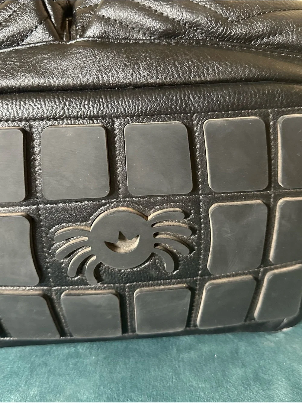 Itzy Ritzy Jetsetter Boss Diaper Bag Backpack Black Vegan Leather